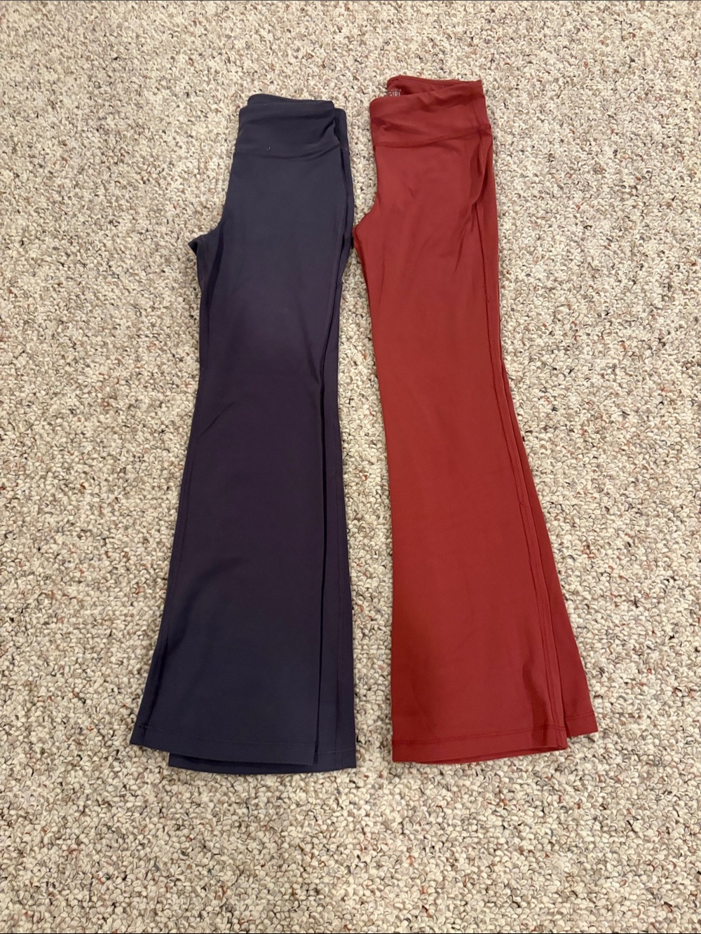 Athleta wide leg leggings size 7 2 pairs